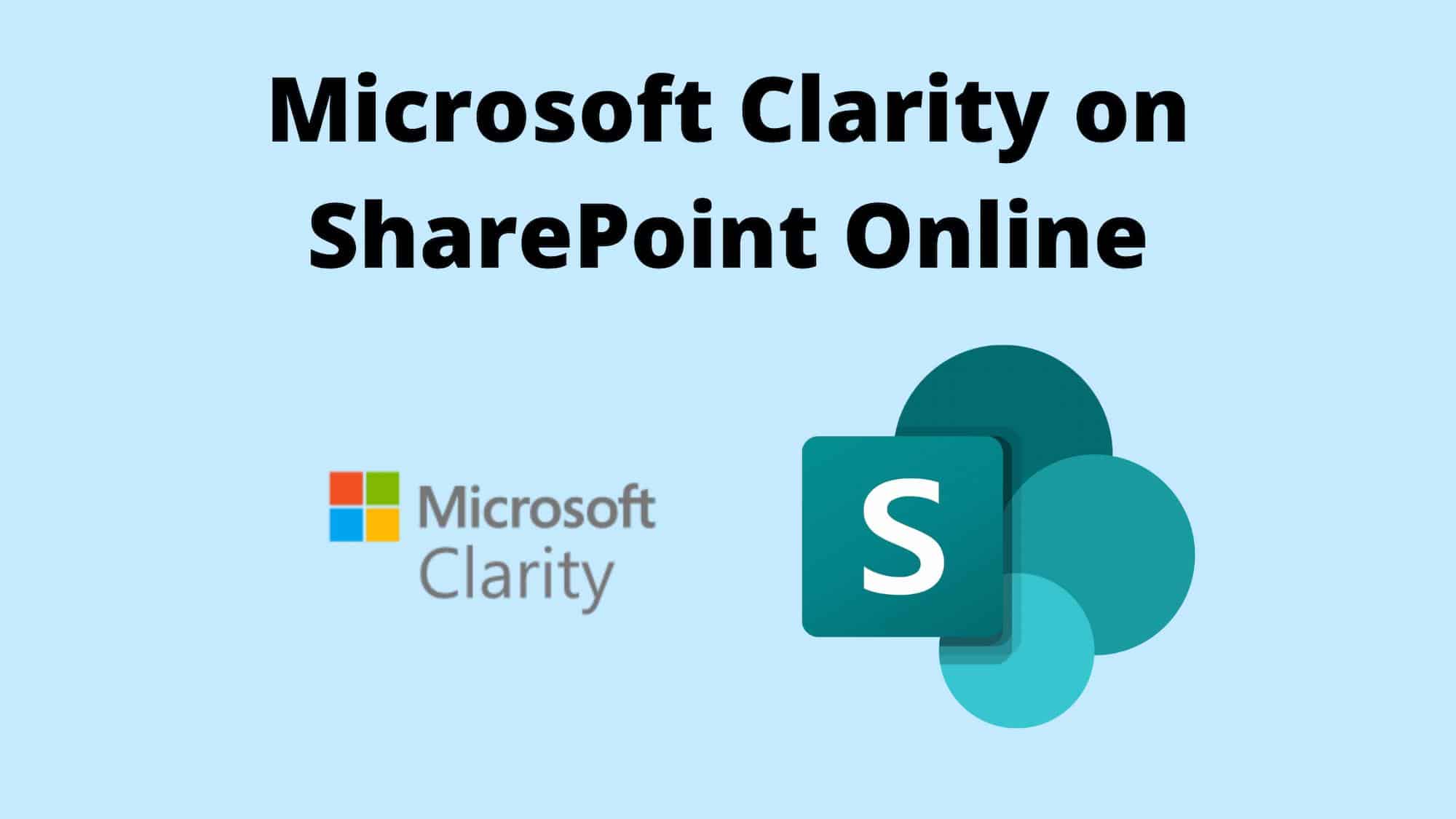 Install Clarity on SharePoint