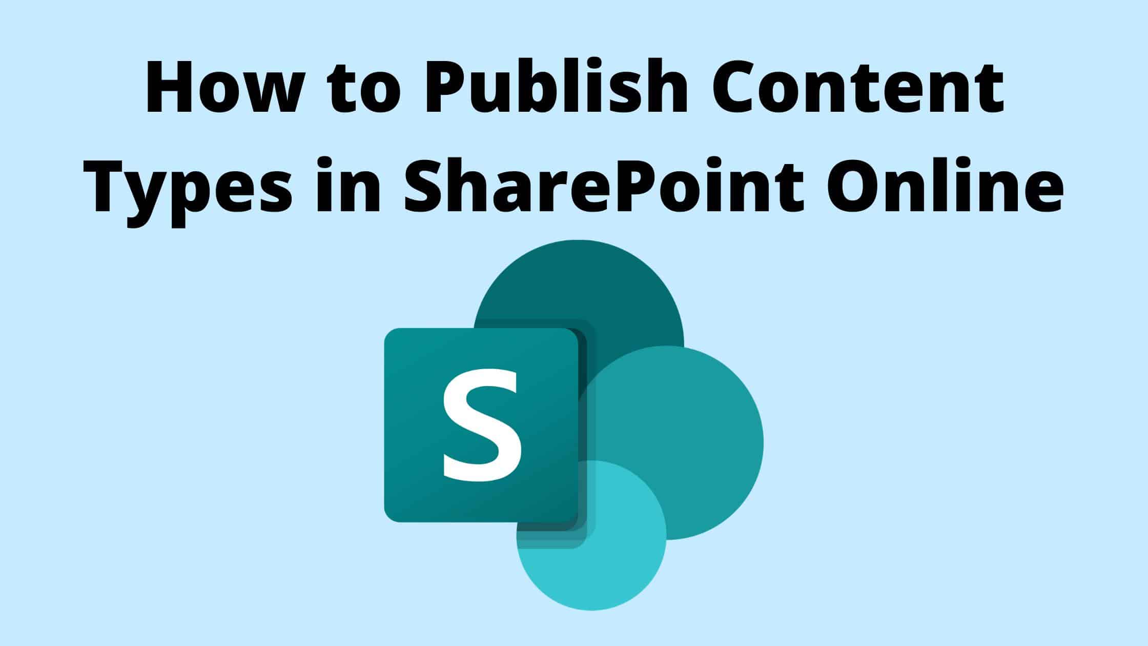 Content Types in SharePoint